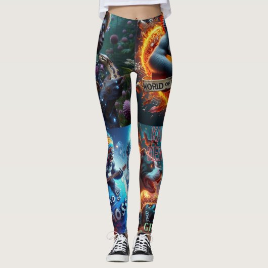 De wereld van Kaos Tights Leggings (Voorkant)