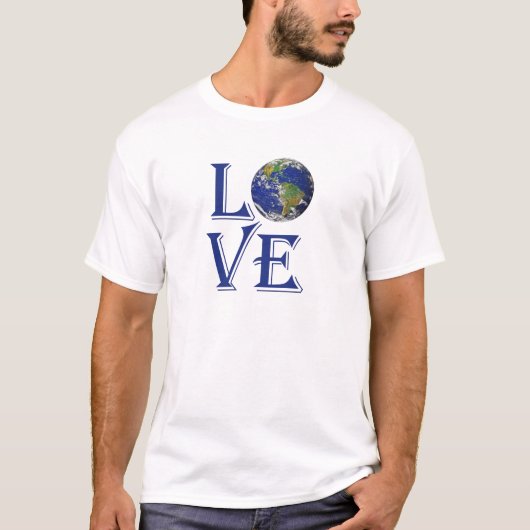 De wereld van onze planeet t-shirt (Voorkant)