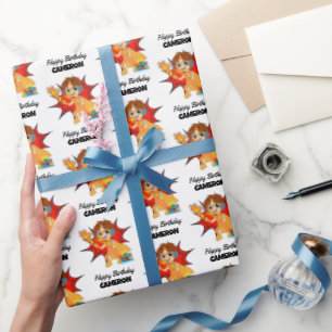 De wereld van Ryan Cadeaupapier