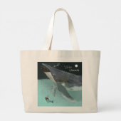 De wereld van Wonder Canvas tas (Achterkant)