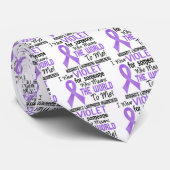 De wereld voor mij 2 Hodgkin-lymfoom Stropdas (Opgerold)