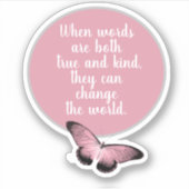 De wereldprijsopgave voor Boeddha wijzigen Sticker (Voorkant)