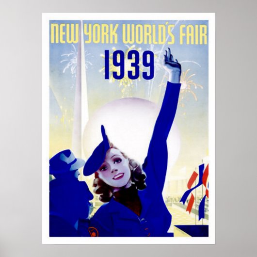 De wereldtentoonstelling van 1939 in New York Poster (Voorkant)