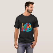 De wereldwijde Latijnse factor T-shirt (Voorkant volledig)