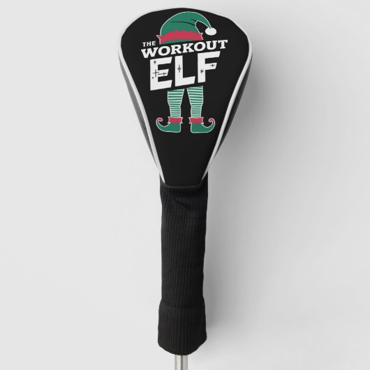 De werkout Elf Group komt overeen met het kerstfee Golfheadcover (Voorkant)