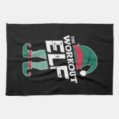 De werkout Elf Group komt overeen met het kerstfee Theedoek (Horizontaal)