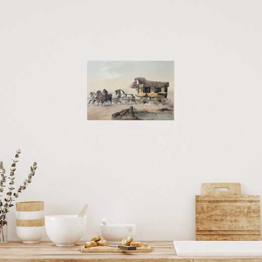 De werkstrook poster (Keuken)