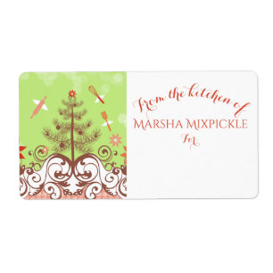 De werktuigen van de engel van de keuken van het etiket