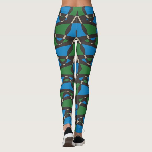 De Werveling van Carnaval Leggings (Achterkant)