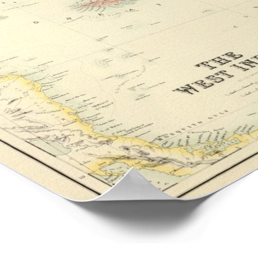 De West Indies Poster (Hoek)