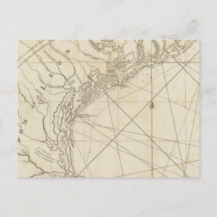 De Westerne kust van Louisiana Briefkaart