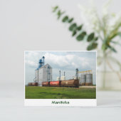 De westerne Lift van de Korrel Briefkaart (Staand voorkant)