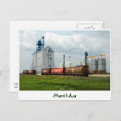 De westerne Lift van de Korrel Briefkaart (Voorkant / Achterkant)