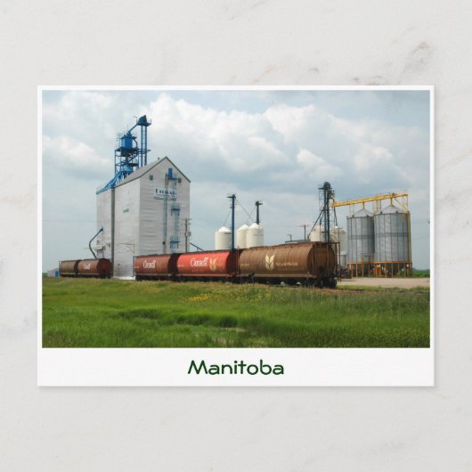 De westerne Lift van de Korrel Briefkaart (Voorkant)