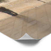 De Westerne muur, Jeruzalem Poster (Hoek)