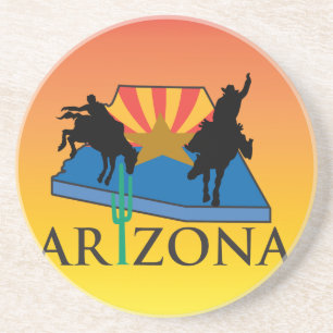 De westerne Onderzetters van de Rodeo van de