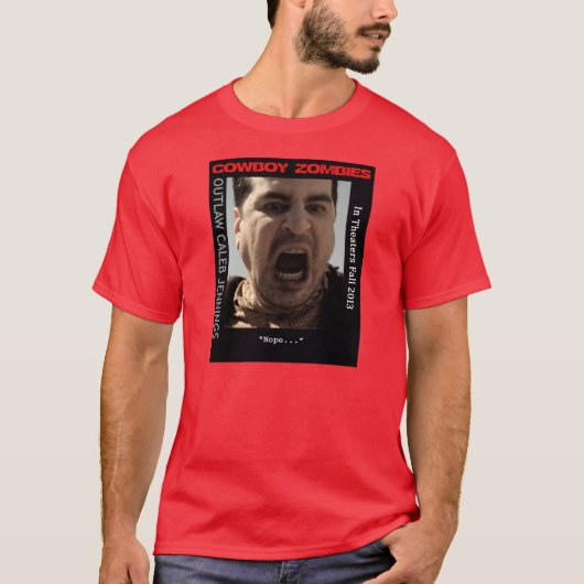 De wet Caleb Jennings T-Shirt (Voorkant)