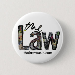De wet - Logo - badge Ronde Button 5,7 Cm