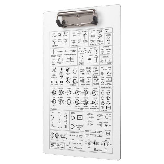 De Wet van Ohm, de Code van de Kleur van het Resis Klembord (Links)