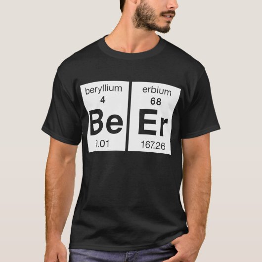 De wetenschap van BeEr T-shirt (Voorkant)