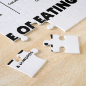 De wetenschap van het eten (Humor van de endemisch Legpuzzel (Zijkant)