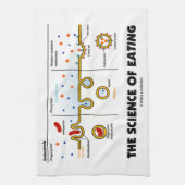 De wetenschap van het eten (Humor van de endemisch Theedoek (Verticaal)