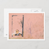 De wetenschapper briefkaart (Voorkant / Achterkant)