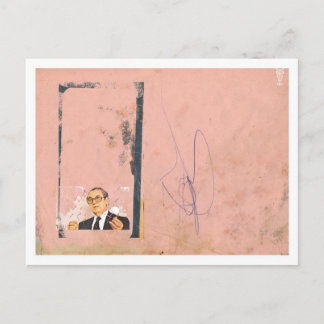 De wetenschapper briefkaart