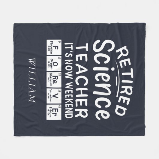 De wetenschapsleraar in het veld Het weekeinde ooi Fleece Deken (Voorkant (Horizontaal))