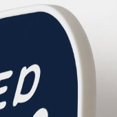 De wetenschapsleraar in het veld Het weekeinde ooi Pickleball Paddle (Links Detail)