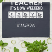 De wetenschapsleraar in het veld Het weekeinde ooi Theedoek (Gevouwen)