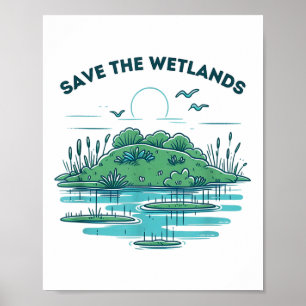De wetlands opslaan _1 poster