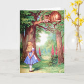 DE "WGO IS U?" DE KAT VAN CHESHIRE VRAAGT ALICE KAART (Gele Bloem)