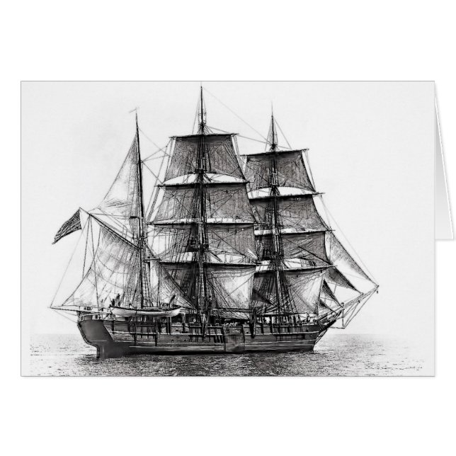 De Whaler Charles W. Morgan (Voorkant Horizontaal)