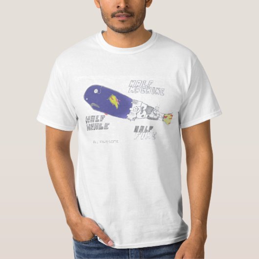 De Whalinator T-shirt (Voorkant)