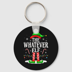 De Whatever Elf Kerstmis Grappige Matching Familie Sleutelhanger