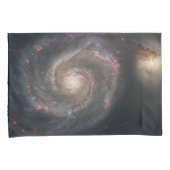 De Whirlpool Galaxy M51 & Companion in de ruimte Kussensloop (Voorkant-Rechts)