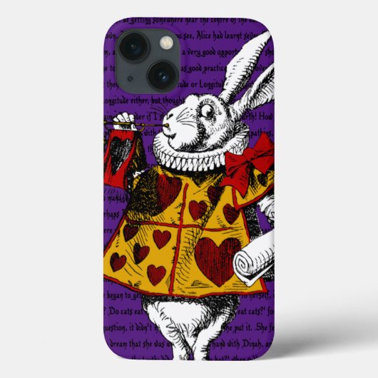 De White Rabbit Barely Hoesje-Mate iPhone Case (Achterkant)