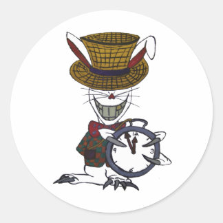 De White Rabbit Logo Sticker