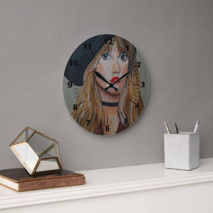 De White Witch-schilderij door Alfred Fox Grote Klok