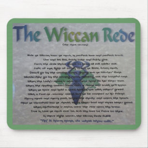 De Wiccan Rede Muismat