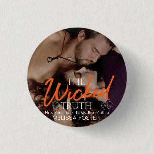 De Wicked Truth ronde knop Button 3,2 Cm