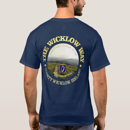 De Wicklow Way T-shirt (Achterkant)
