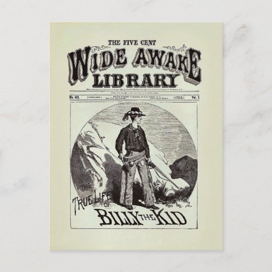 De Wide Awake Library - Billy The Kind -  Briefkaart (Voorkant)