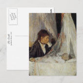 De wieg van Berthe Morisot Briefkaart (Voorkant / Achterkant)