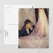 De wieg van Berthe Morisot Briefkaart (Voorkant / Achterkant)