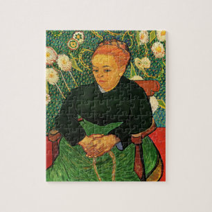 De wiegster (Augustine Roulin) door Vincent van Go Legpuzzel
