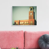 De wijk Ravenswood van Chicago Canvas Afdruk (Insitu (Woonkamer))