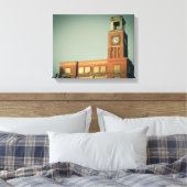 De wijk Ravenswood van Chicago Canvas Afdruk (Insitu (Slaapkamer))