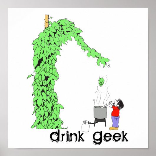 De wijn Giveth Poster (Voorkant)